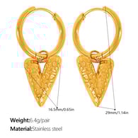 EH256G gold earrings Picture2