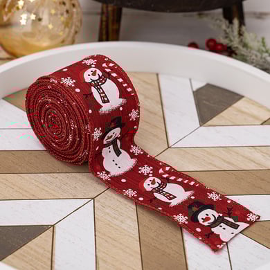 1 Rolle Weihnachtsdekoband h5 