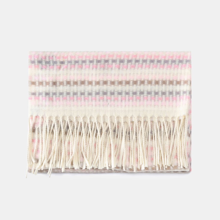 1 Piece Simple Strip Rayon Women's Winter Scarves Picture3