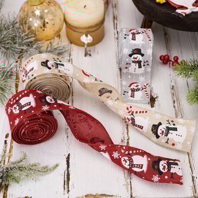 1 Rolle Weihnachtsdekoband h5 Bild2