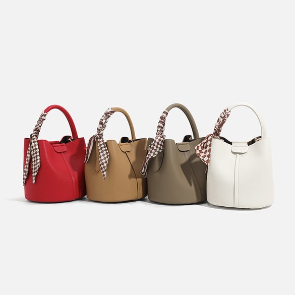 Sac seau quotidien en PU pour femme, 1 pièce