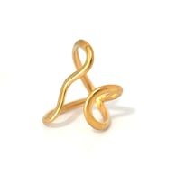 Gold color/One size/Ring style 1 