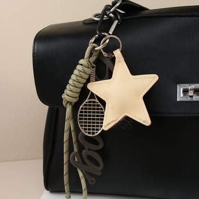 1 Piece Simple Series Casual Star PU Women's Bag Charms h5 Picture4