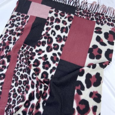 1 Piece Classic Leopard Print Rayon Women's Winter Scarves h5 Picture5