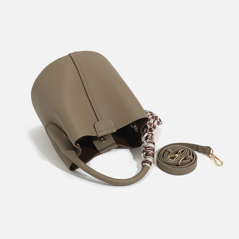 Sac seau quotidien en PU pour femme, 1 pièce Image4