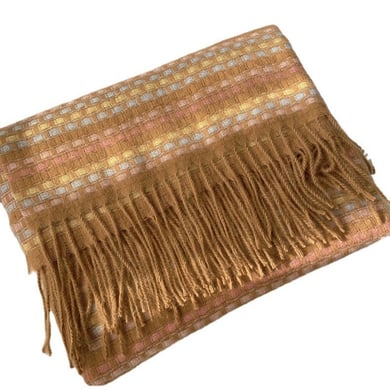 1 Piece Simple Strip Rayon Women's Winter Scarves h5 Picture5