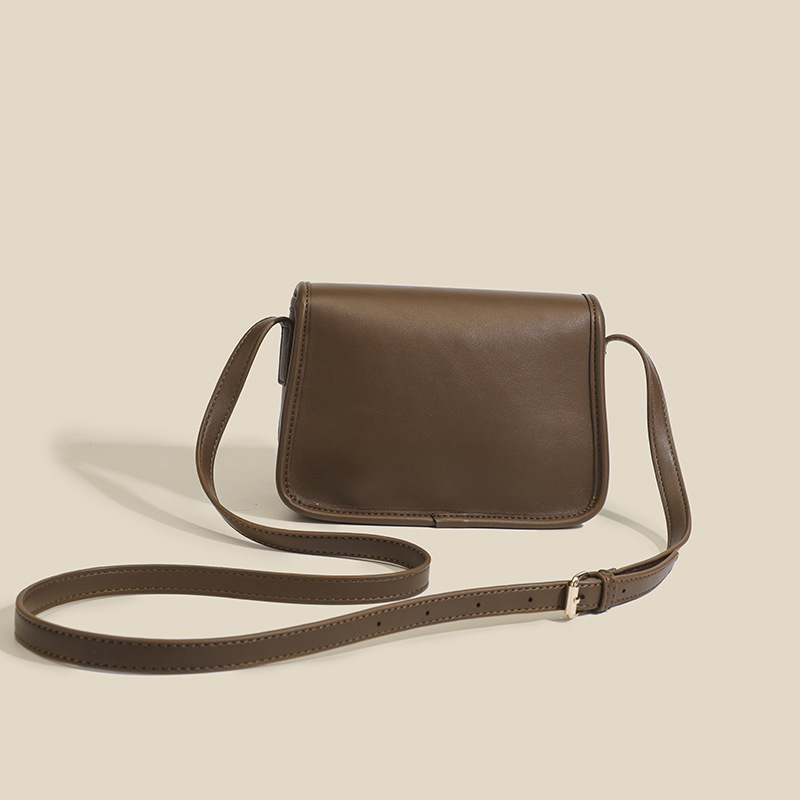 Sac à bandoulière rectangulaire en PU pour femme, 1 pièce Image3