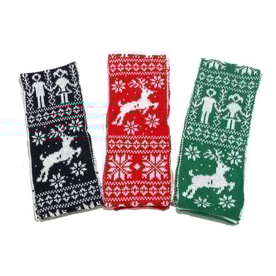1 Set Christmas Knitted Scarf and Hat h5 Picture3