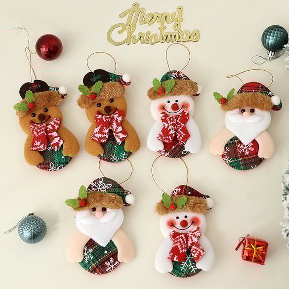 1 Piece Cute Christmas Tree Cartoon Decorative Item