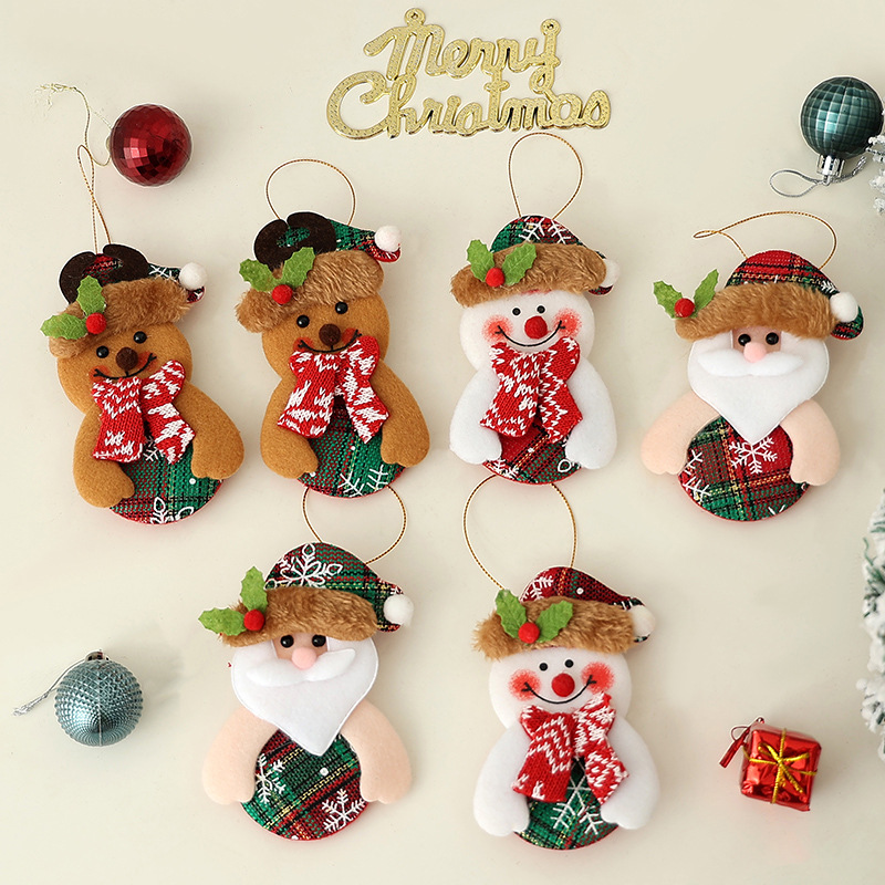 1 Piece Cute Christmas Tree Cartoon Decorative Item Picture2