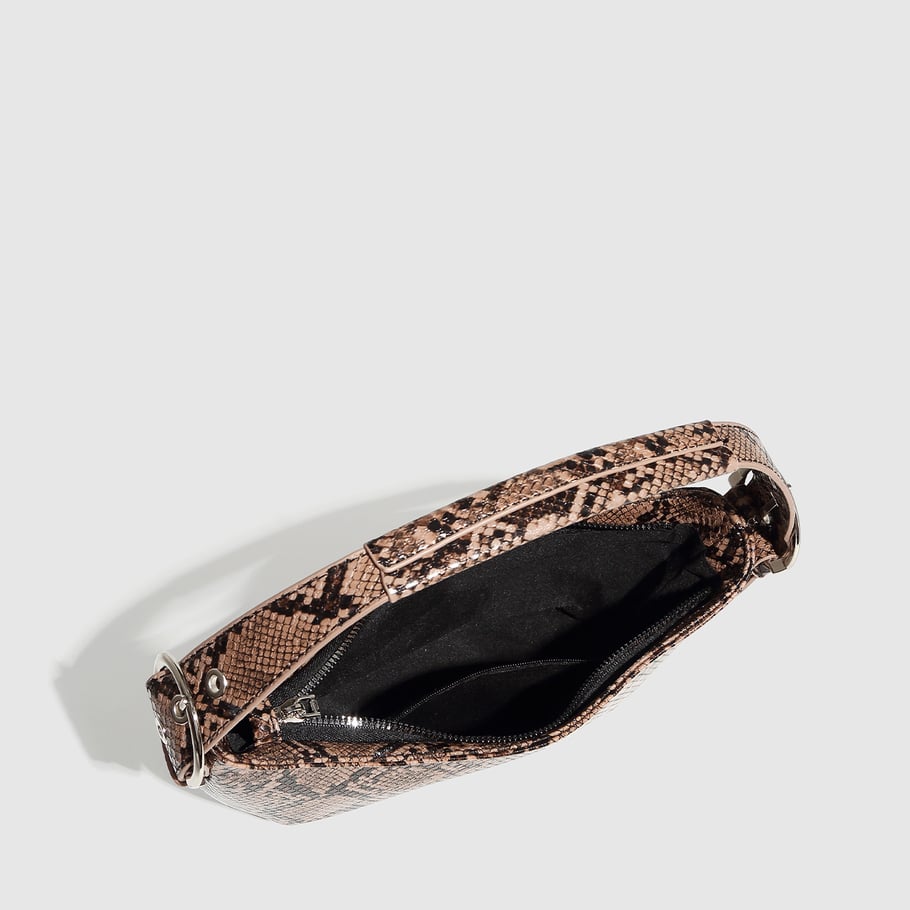 1 pieza de bolso de mano de PU con estampado de leopardo clásico de serie lujosa para mujer Imagen5