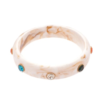 1 brazalete acrílico de color degradado retro h5 