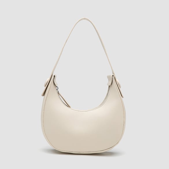 1 Piece Minimalist Crescent PU Women's Shoulder Bags 2