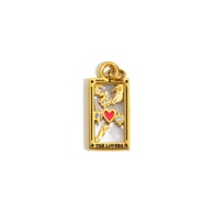 E7346 Gleicher Stil Anhänger - Gold - Liebhaber Bild16