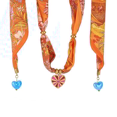 1 Piece Stylish Heart Stainless Steel Gold Color Women's Pendant Necklaces h5 