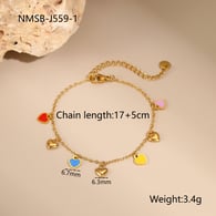 NMSB-J559-1 gold bracelet 