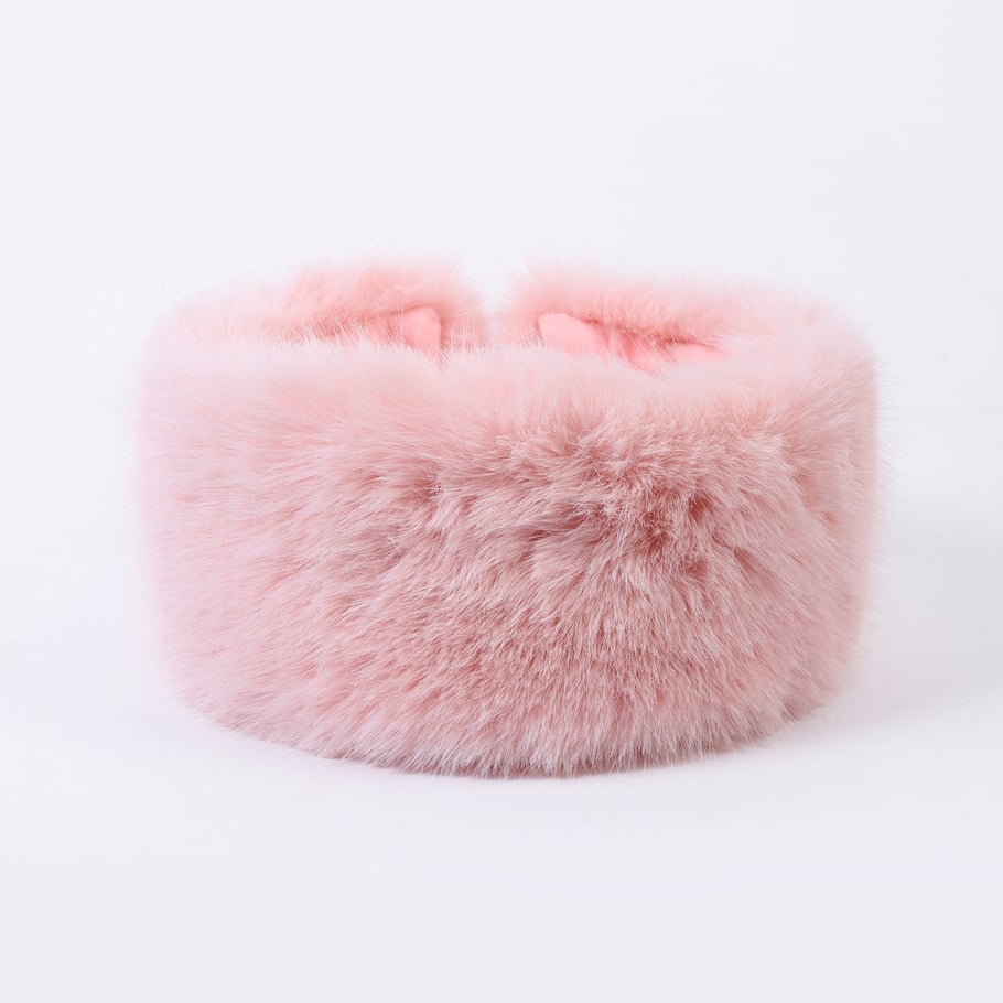 1 Piece Simple  Thickened Plush Solid Color Polyester Women's Hats Picture3