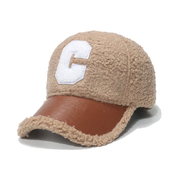 1 Piece Simple Series Casual Letter Plush Women's Hat 2