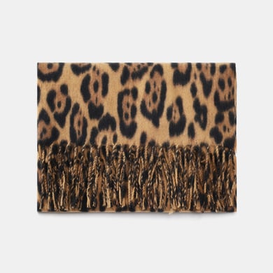 1 Piece Daily Leopard Print Rayon Women's Winter Scarves h5 Picture4