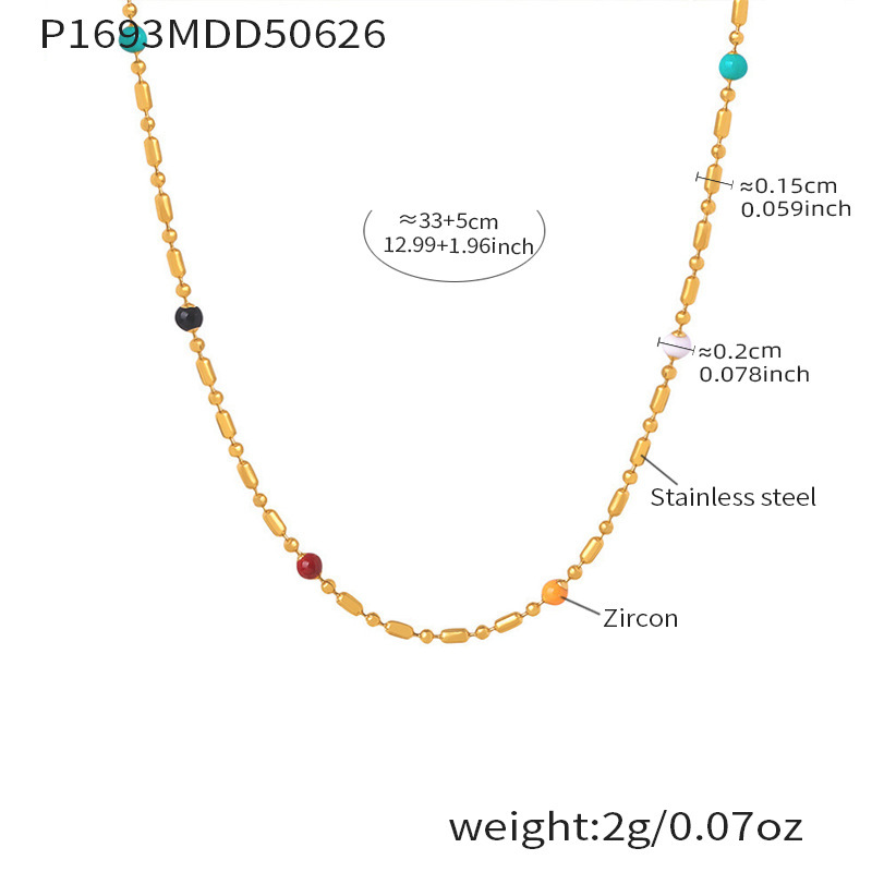 Luxurious Series Red Heart Zircon Stainless Steel Women's Jewelry Sets 