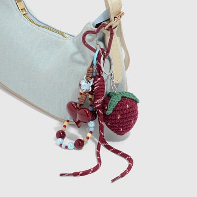 1 Piece Strawberry Bag Charm h5 Picture4
