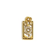 E7346 Gleicher Stil Anhänger - Gold - Rad Bild18