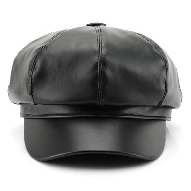 1 Piece Elegant Solid Color PU Beret h5 Picture3