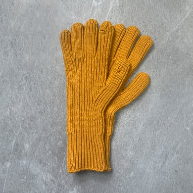1 Pair Simple Polychrome Strip Polyester Women's Gloves h5 