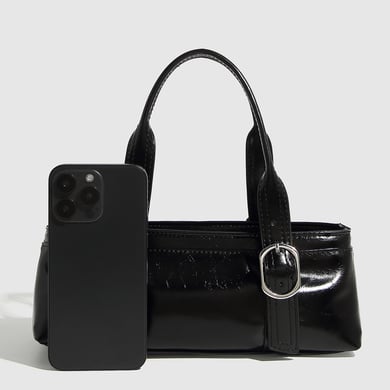 1 Piece Simple Series Casual Solid Color PU Women's Handbags h5 Picture3