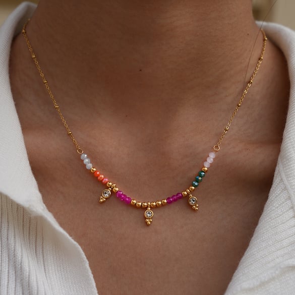 Parures de bijoux simples et irrégulières pour femmes, en acier inoxydable couleur or