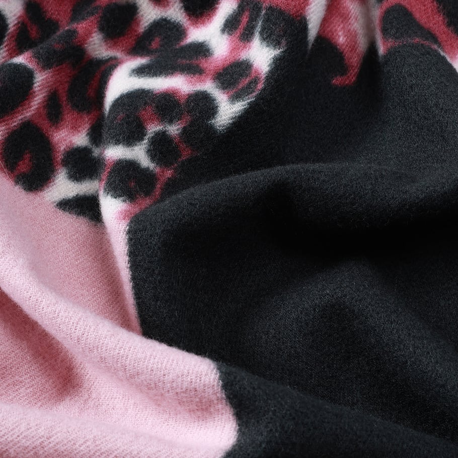 1 Piece Classic Leopard Print Rayon Women's Winter Scarves Picture3