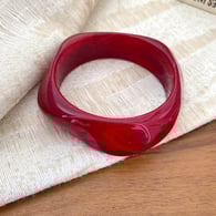 Armband-Roos Rood-Gedraaid Afbeelding2