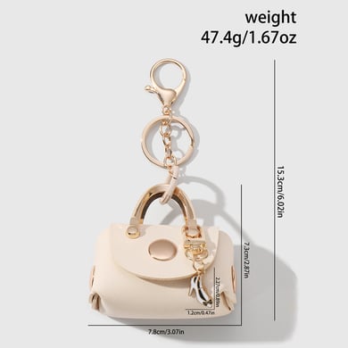 1 Piece Solid Color Mini Bag Charm h5 Picture12