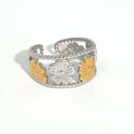 Gold and silver color/One size Resim3