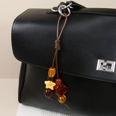1 Piece Classic Series Simple Star Circle Resin Women's Bag Charms h5 Picture3