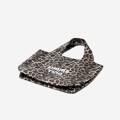 Bolso de mano de PVC para mujer, serie simple, informal, con estampado de leopardo h5 Imagen3