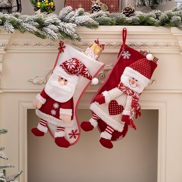 1 jolie chaussette décorative de Noël 2
