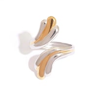 Gold and silver color/One size Resim2