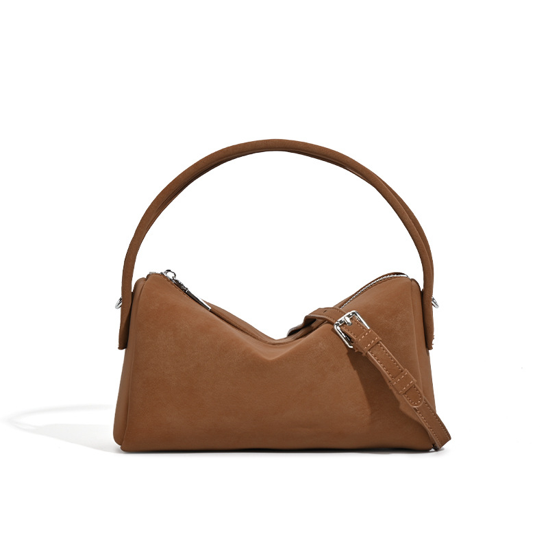 Sac à main élégant en PU de couleur unie pour femme, 1 pièce Image5