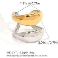 Gold and silver color/One Size Picture2