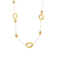 P940-Gold Necklace 98+5cm 