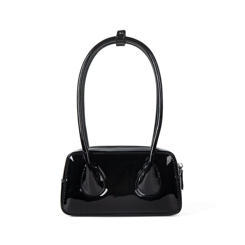 1 Piece Simple Series Casual Solid Color PU Women's Shoulder Bags