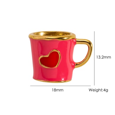1 Piece  DIY Cute Irregular Shape Animal Stainless Steel  Women's Pendants h5 