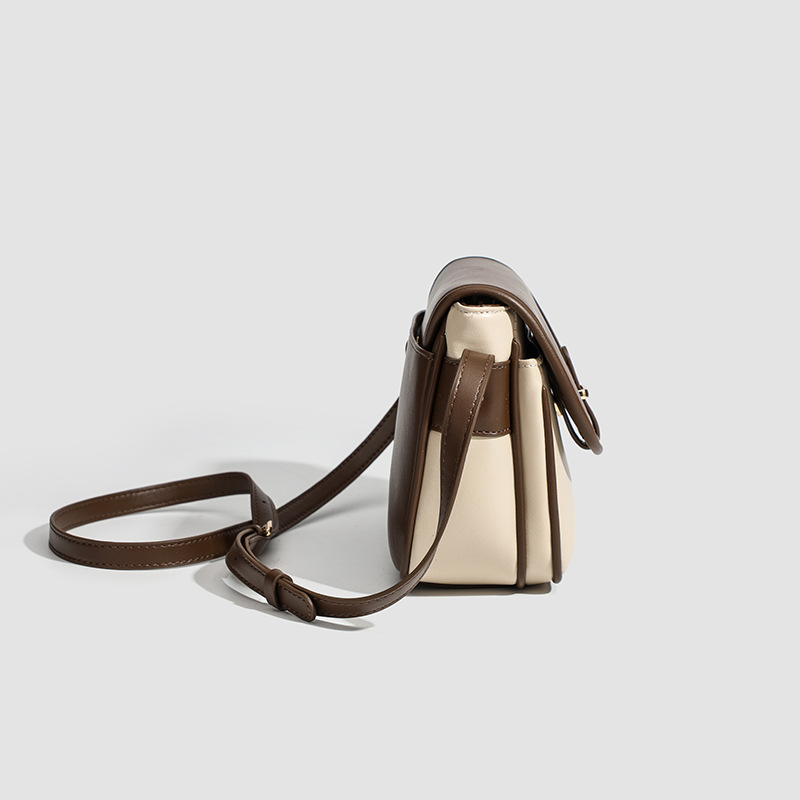 Sac à bandoulière simple en PU pour femme, 1 pièce, couleurs mélangées Image3