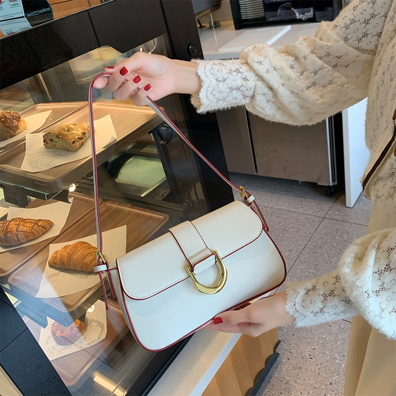 1 superbe sac à bandoulière en PU pour femme, couleurs mélangées Image4