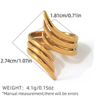 Gold color/One Size 