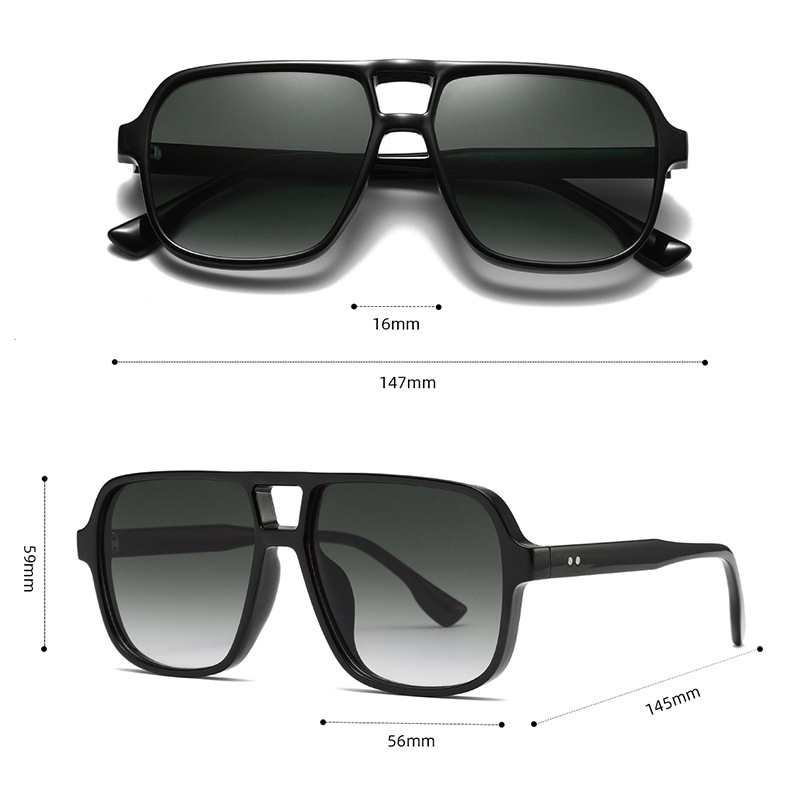 1 Paar einfache klassische Patchwork-Sonnenbrille mit Leopardenmuster und gemischten Farben für Damen Bild4