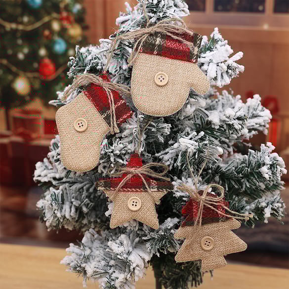 1 Piece Cute Christmas Tree Decorative Stocking 2