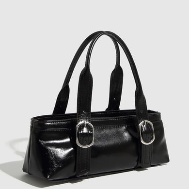 1 Piece Simple Series Casual Solid Color PU Women's Handbags h5 Picture2