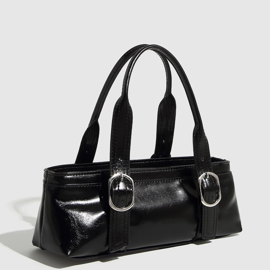1 Piece Simple Series Casual Solid Color PU Women's Handbags Picture2